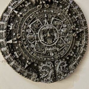 Intricate Silver Wall Plaque